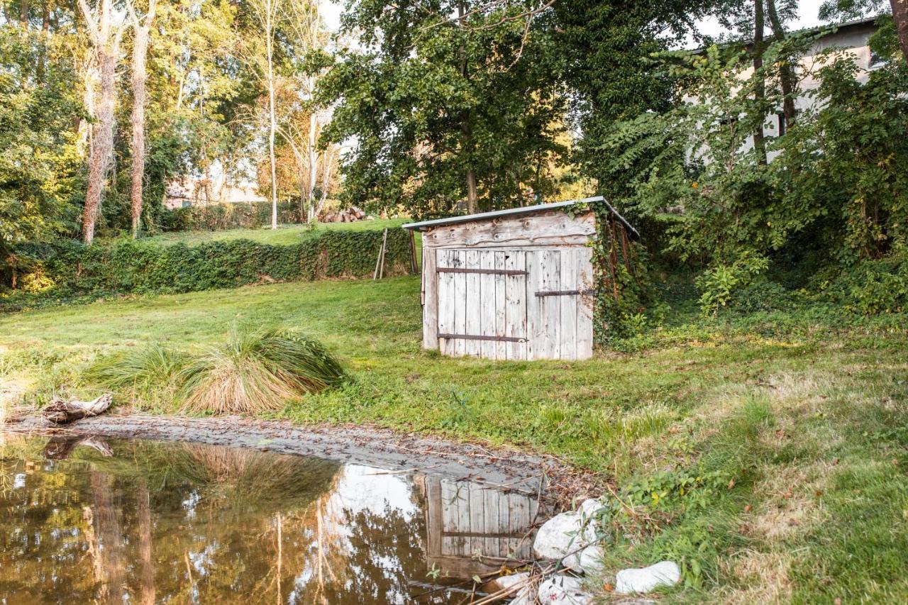 Ferienwohnung Direkt Am Potzlower See Buitenkant foto
